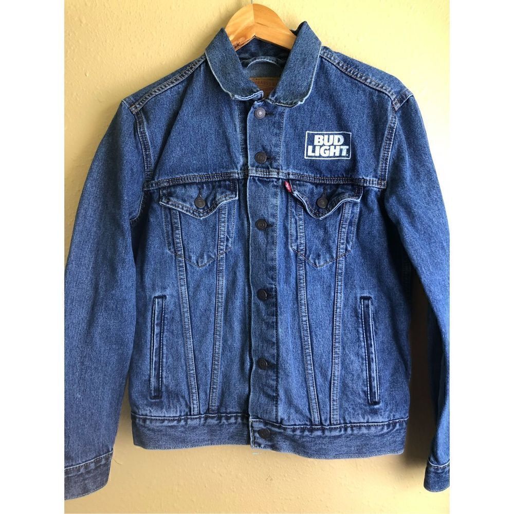 Levi Strauss Denim Jacket Women’s Bud Light Texas size S